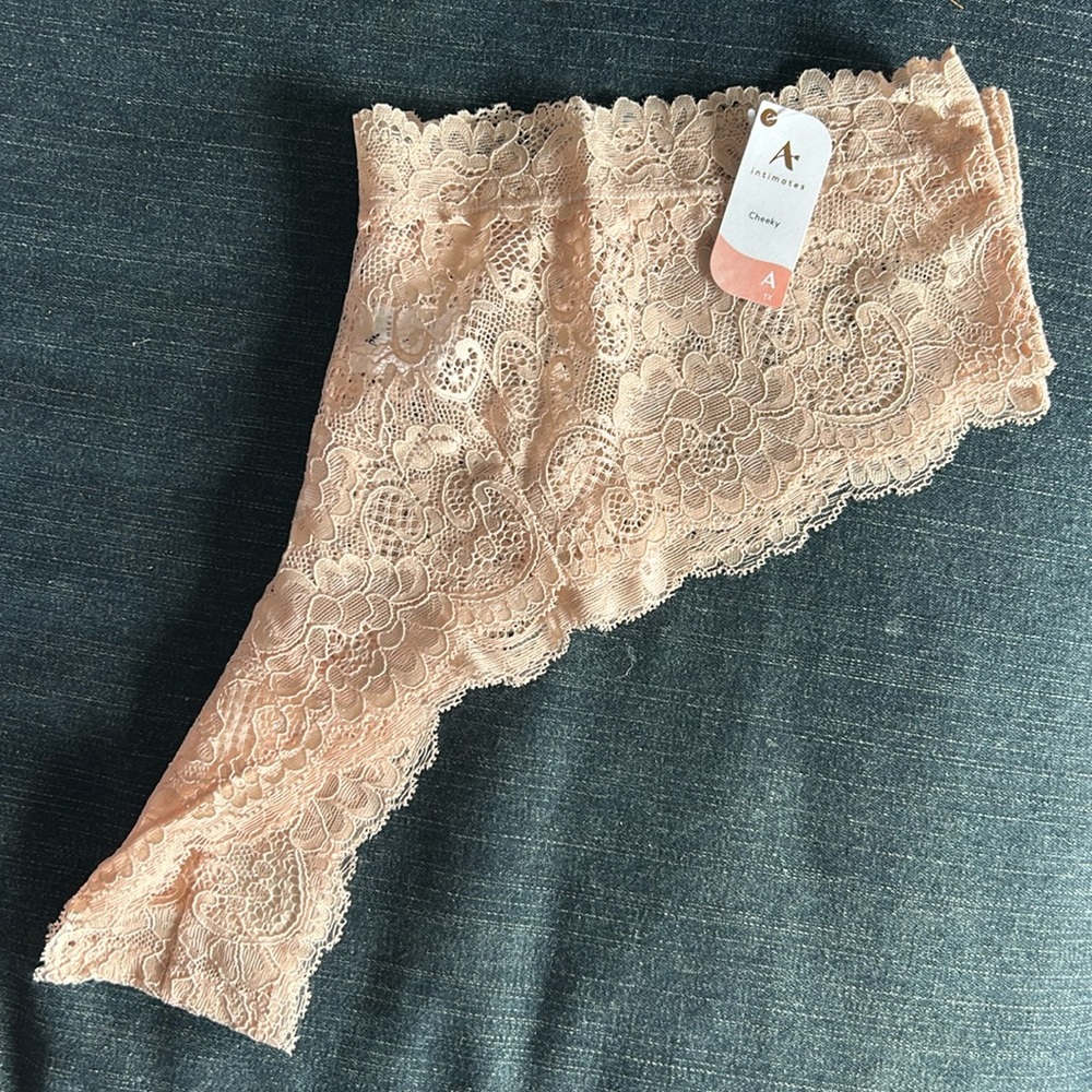 NWT Arula stretch lace cheeky panty, Arula size A, 1X